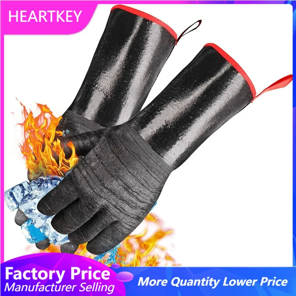Oven Mitt Silicone - Silikonowe rękawice kuchenne, antypoślizgowe rękawice do