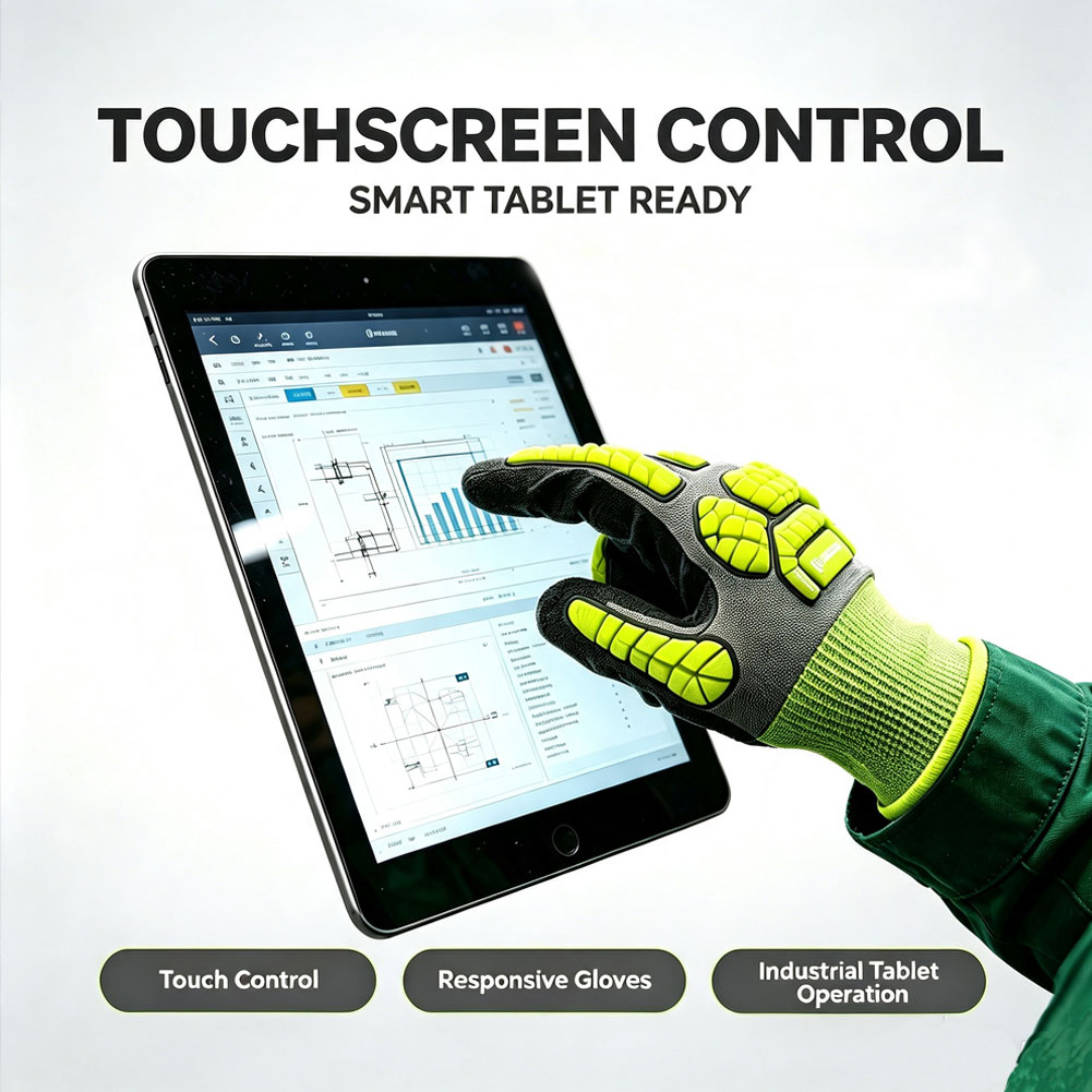 Work Glove Impact - Rękawice robocze ochronne ANSI A5, odporne
