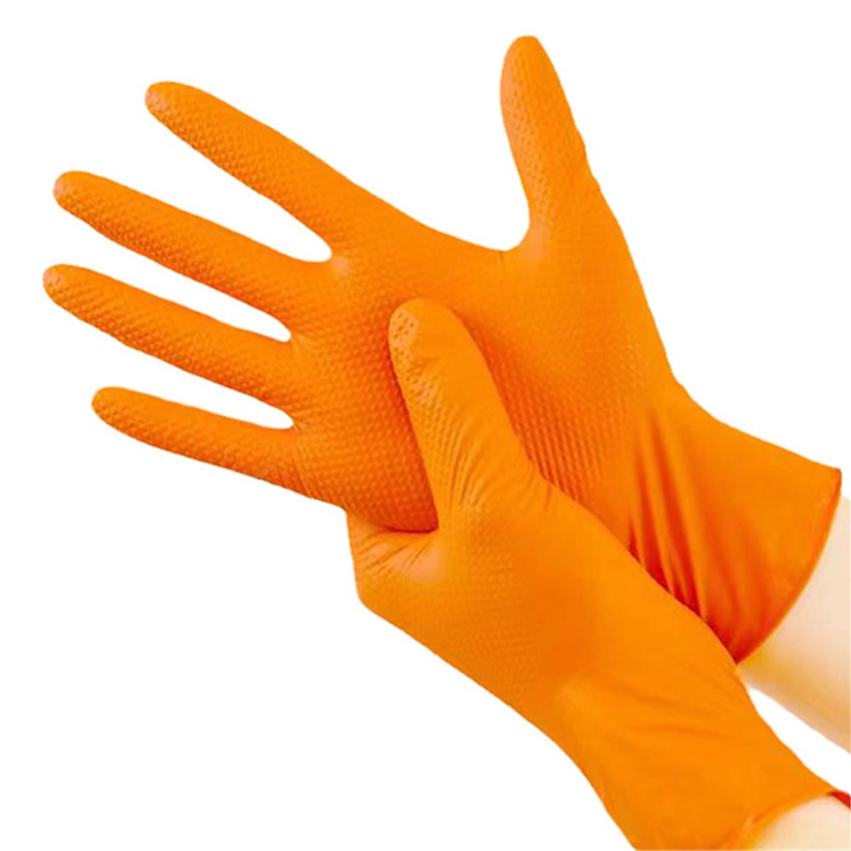 NOWE Wytrzymałe Pomarańczowe R – Nitrile Mechanic Glove recenzja i cena
